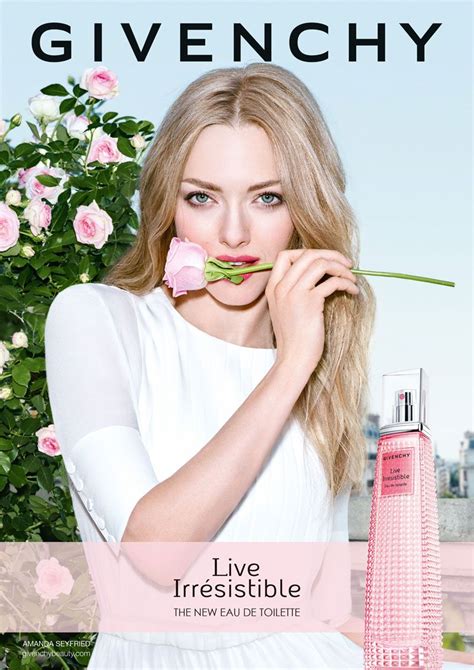 amanda seyfried givenchy campaign|Amanda Seyfried Givenchy Live Irrésistible Fragrance Campaign.